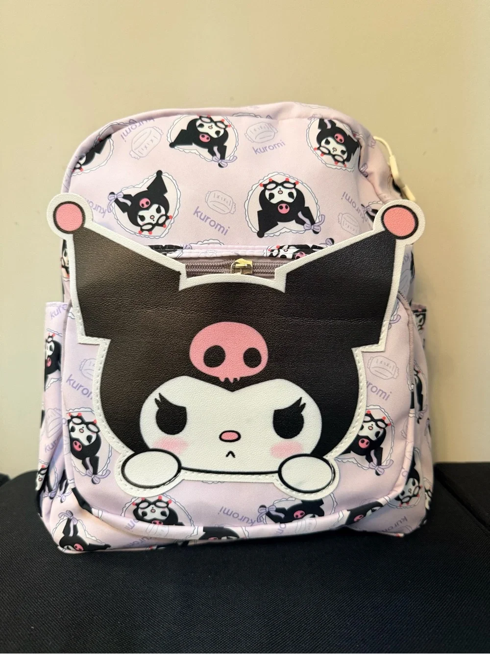 Genuine Kuromi Purple Character Backpack (NWOT)